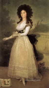 Doña Tadea Arias de Enríquez Francisco de Goya Pinturas al óleo